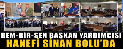 BEM-B�R-SEN BA�KAN YARDIMCISI HANEF� S�NAN BOLU\'DA