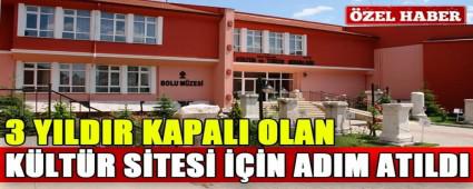 3 YILDIR KAPALI OLAN K�LT�R S�TES� ���N ADIM ATILDI