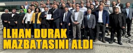 �LHAN DURAK MAZBATASINI ALDI