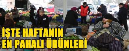 ��TE HAFTANIN EN PAHALI �R�NLER�