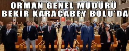 ORMAN GENEL M�D�R� BEK�R KARACABEY BOLU\'DA