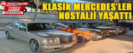 KLAS�K MERCEDES\'LER NOSTALJ� YA�ATTI