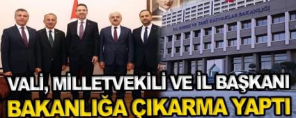 VAL�, M�LLETVEK�L� VE �L BA�KANI BAKANLI�A �IKARMA YAPTI