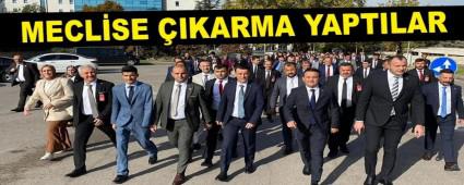 MHP Bolu Te�kilatlar�  Meclis\'e ��karma yapt�