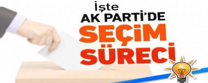 AK PART�\'DE ADAYLIK S�REC� BA�LIYOR