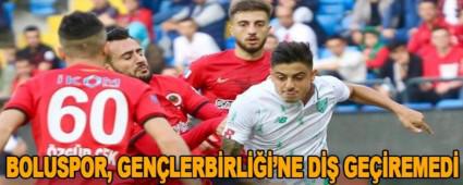 Boluspor, Gen�lerbirli�i\'ne di� ge�iremedi
