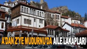 A\'DAN Z\'YE MUDURNU\'DA A�LE LAKAPLARI