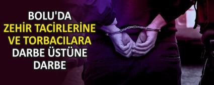 BOLU\'DA ZEH�R TAC�RLER�NE VE TORBACILARA DARBE �ST�NE DARBE