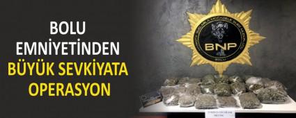 BOLU EMN�YET�NDEN B�Y�K SEVK�YATA OPERASYON