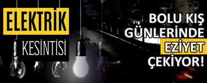 BOLU KI� G�NLER�NDE EZ�YET �EK�YOR!