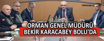 ORMAN GENEL M�D�R� BEK�R KARACABEY BOLU\'DA