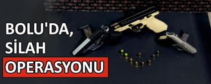 BOLU\'DA, S�LAH OPERASYONU