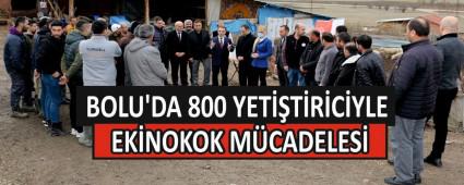 Bolu\'da 800 Yeti�tiriciyle Ekinokok M�cadelesi