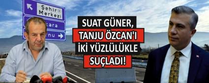 SUAT G�NER, TANJU �ZCAN\'I �K� Y�ZL�L�KLE SU�LADI!