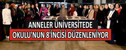 ANNELER �N�VERS�TEDE OKULU\'NUN 8\'�NC�S� D�ZENLEN�YOR