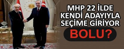 MHP 22 �LDE KEND� ADAYIYLA SE��ME G�R�YOR