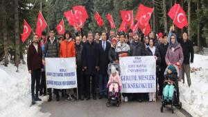 Gerede MYO\'dan �ehitlere vefa y�r�y���