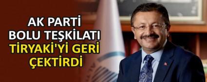 AK PART� BOLU TE�K�LATI T�RYAK�\'Y� GER� �EKT�RD�