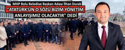 \"ATAT�RK\'�N O S�Z� B�Z�M Y�NET�M ANLAYI�IMIZ OLACAKTIR\" DED�