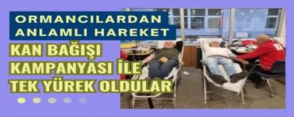 Ormanc�lardan anlaml� hareket
