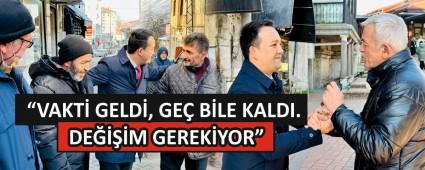 �VAKT� GELD�, GE� B�LE KALDI. DE����M GEREK�YOR�