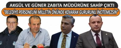 �BELED�YE PERSONEL�N� M�LLET�N �N�NDE KOVARAK GURURUNU �NC�TEMEZS�N�