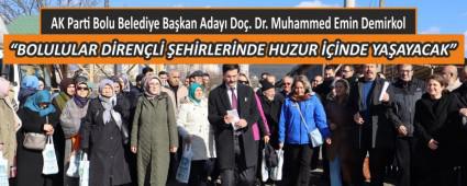  �BOLULULAR D�REN�L� �EH�RLER�NDE HUZUR ���NDE YA�AYACAK�