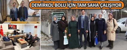DEM�RKOL BOLU ���N TAM SAHA �ALI�IYOR