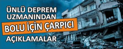 BOLU\'NUN DEPREM R�SK݅