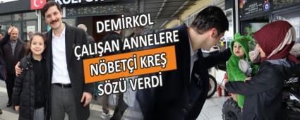 DEM�RKOL �ALI�AN ANNELERE N�BET�� KRE� S�Z� VERD�