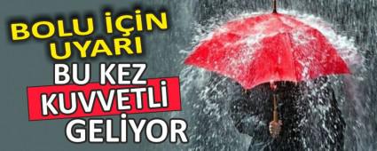 BOLU ���N UYARI
