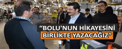 �BOLU\'NUN H�KAYES�N� B�RL�KTE YAZACA�IZ�