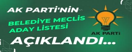 AK PART�\'N�N BELED�YE MECL�S ADAY L�STES� A�IKLANDI...
