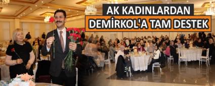 AK Kad�nlardan Demirkol\'a Tam Destek