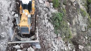 K�br�s��k\'ta 2024 y�l� yol yat�r�m program� �al��malar� devam ediyor
