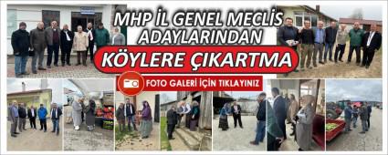 MHP �L GENEL MECL�S ADAYLARINDAN K�YLERE �IKARTMA