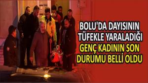 BOLU\'DA DAYISININ T�FEKLE YARALADI�I  GEN� KADININ SON DURUMU BELL� OLDU
