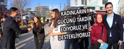 KADINLARIN G�C�N� TAKD�R ED�YORUZ VE DESTEKL�YORUZ