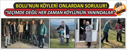 BOLU\'NUN K�YLER� ONLARDAN SORULUR!