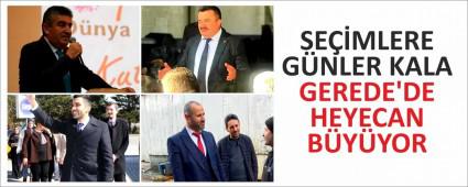 SE��MLERE G�NLER KALA GEREDE\'DE HEYECAN B�Y�YOR