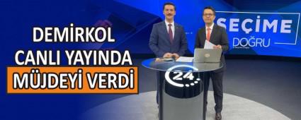 DEM�RKOL CANLI YAYINDA M�JDEY� VERD�