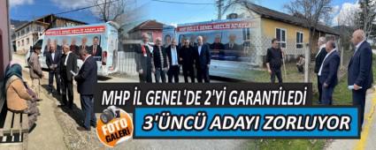 MHP �L GENEL\'DE 2\'Y� GARANT�LED�  3\'�NC� ADAYI ZORLUYOR