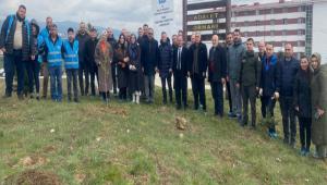Adalet Orman�\'na 80 fidan dikildi