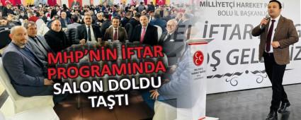 MHP\'N�N �FTAR PROGRAMINDA SALON DOLDU TA�TI