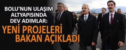 BOLU\'NUN ULA�IM ALTYAPISINDA DEV ADIMLAR