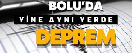 Bolu\'da Yine Deprem�