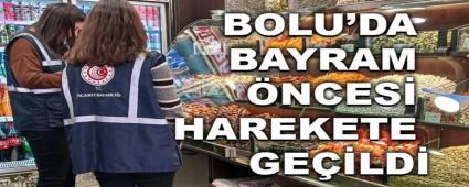 BOLU\'DA BAYRAM �NCES� HAREKETE GE��LD�