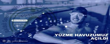 Y�zme havuzu hizmete a��ld�
