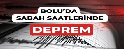 BOLU\'DA SABAH SAATLER�NDE DEPREM