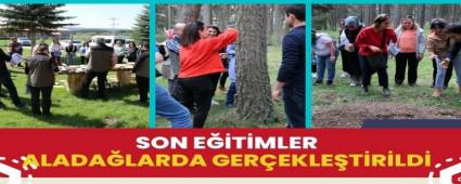 Son e�itimler Alada�larda ger�ekle�tirildi